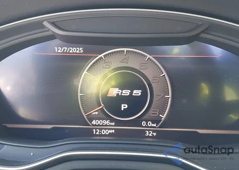 2019 Audi Rs 5 2.9T from USA, damaged, VIN WUABWCF52KA907800